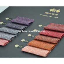 Abraham moon tweed fabric, fashion colors, coat fabrics